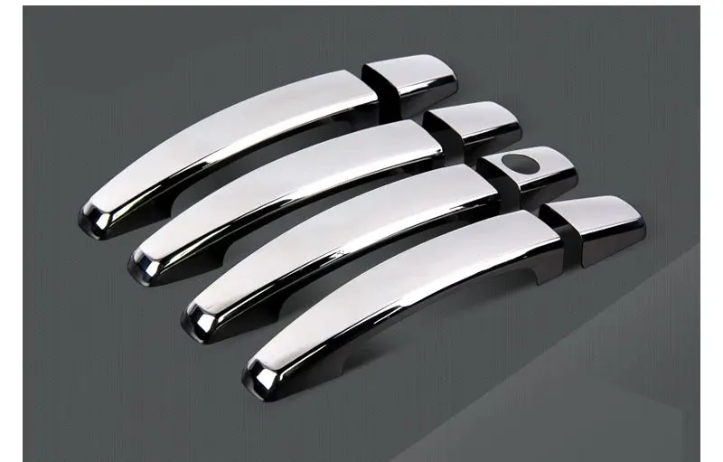 for Suzuki Swift 2004-2013 Accessories Chrome Door Handle Covers 2005 2006 2007 2008 2009 2010 2011 2012 Car Styling Stickers