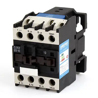 

24V Rated Coil Voltage 3 Phase 1NO CJX2-25 Alternating Current AC Contactor