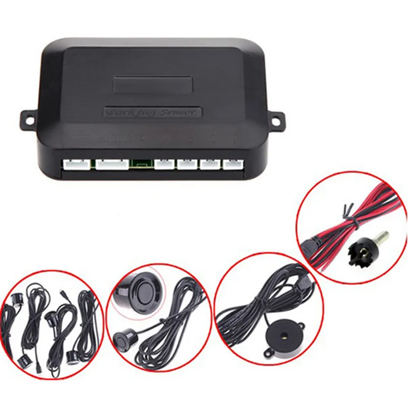 Unusual Buzzer Car Parking Park Sensor System Reversing Assistance Assist Backup Radar Sound Alert Accessories