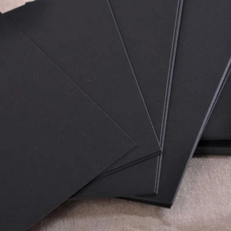 20PCS Blank Greeting Card Kraft Paper Postcard Vintage Blank Postcards DIY Hand Painted Graffiti Message Card J2Y