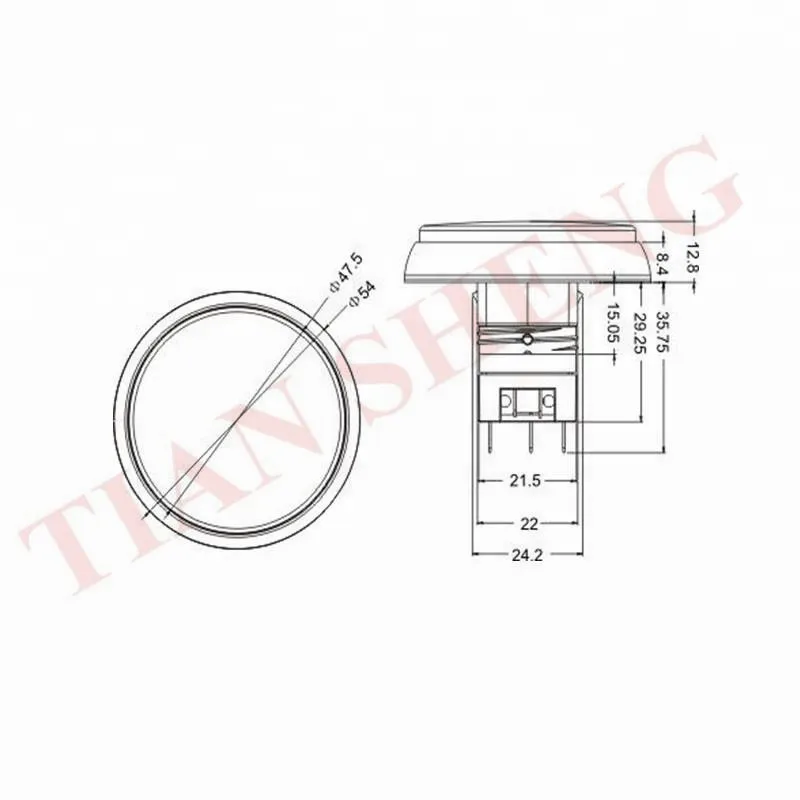 10PCS/Lot LED momentary illuminated push button Square game machine push button for Arcade game machine push button