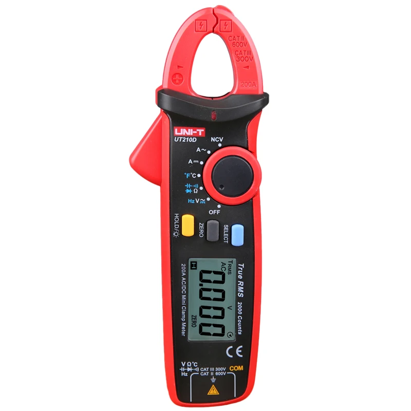 Mini pinza amperimétrica Digital de alta precisión serie UNI-T UT210 UT210A UT210C UT210D UT210E UT211B