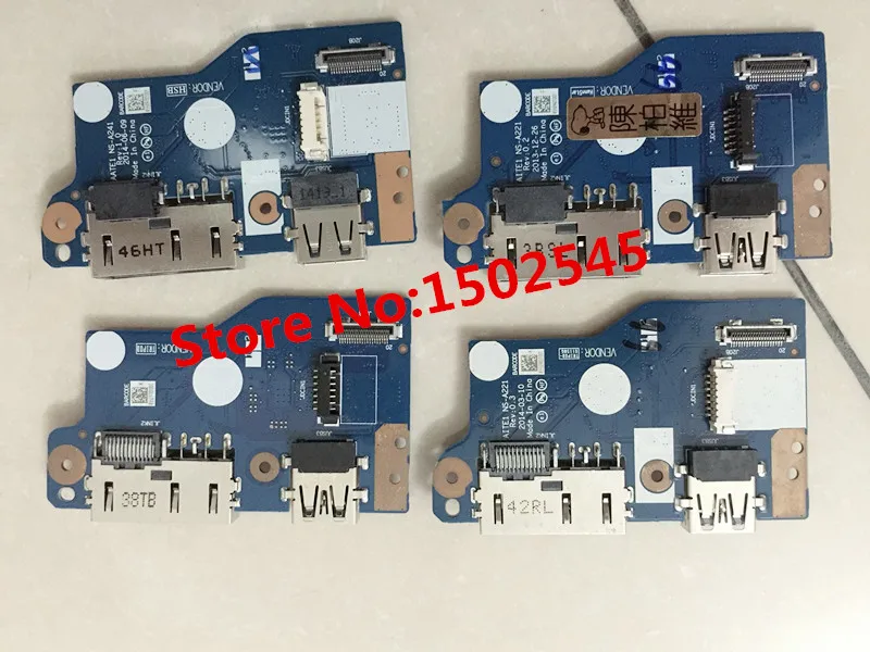 

Free Shipping Genuine Original Laptop USB Interface Board For Lenovo E450 E455 E555 E550 Power Board USB Board NS-A221 NS-A561