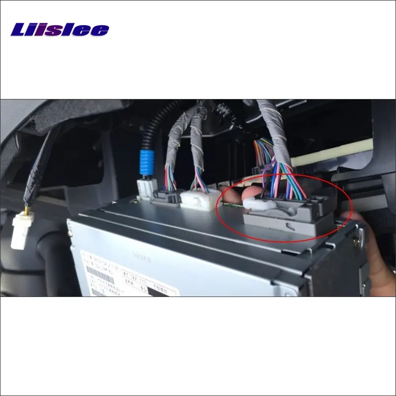 لهوندا CRV CR-V 2012 ~ 2016 32 دبابيس سلك محول كاميرا الرؤية الخلفية موصل السيارة كابل الأصلي فيديو RCA المدخلات #4