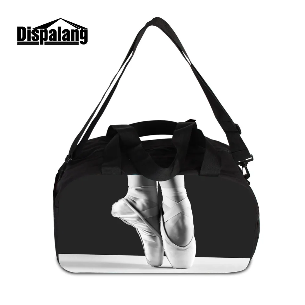 Dispalang yeni stil seyahat silindir çanta özel Logo ile Rugbyl erkekler Crossbody omuz Gymbag çocuklar için kılıf içinde ayakkabı depolama