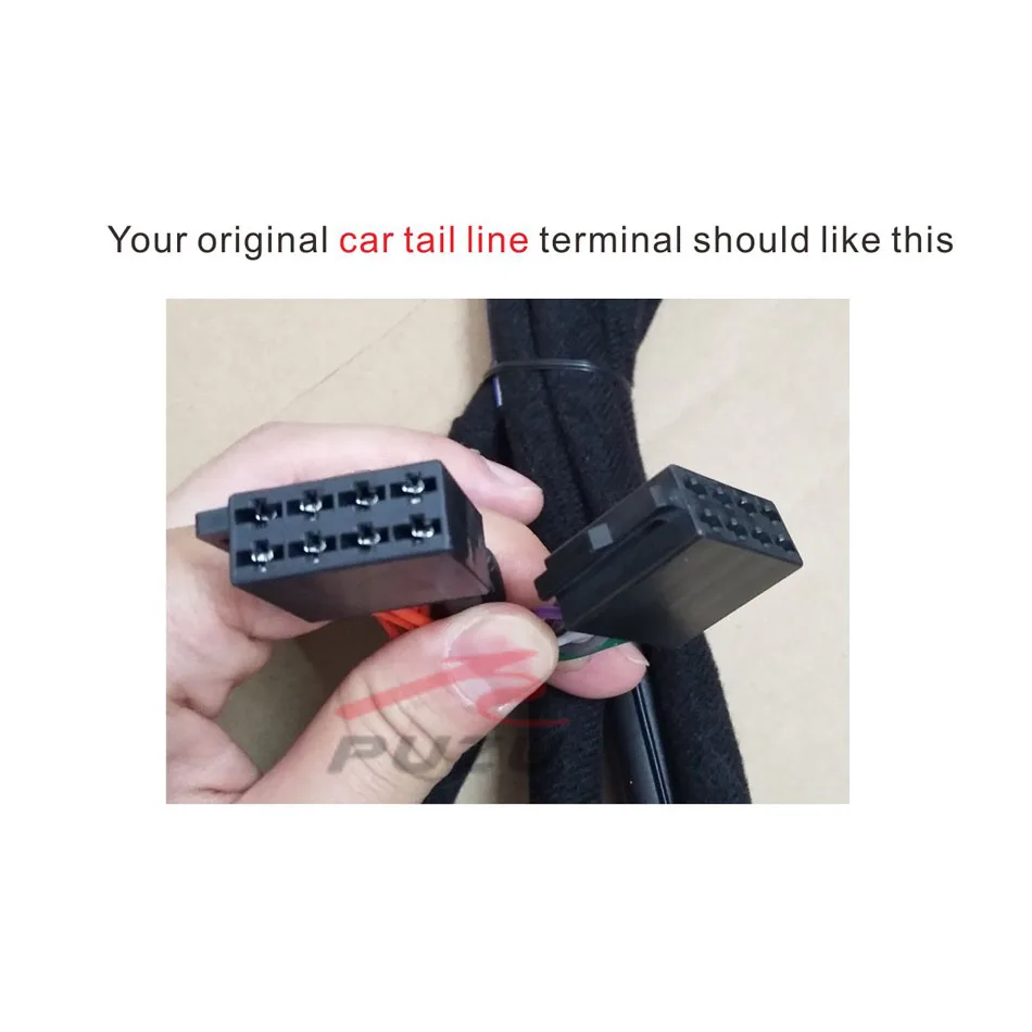 PUZU #4 Car DSP Amplifier ISO PLUG special-tail line socket plug and play