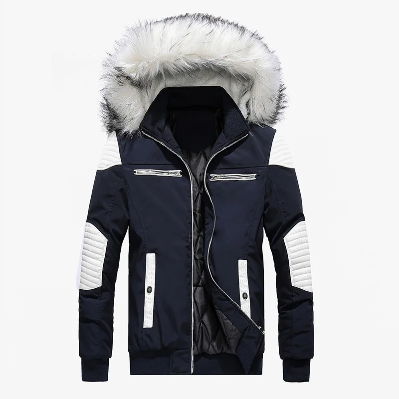 2023 novos homens jaquetas e casacos de inverno dos homens quentes casuais casaco de inverno moda streetwear masculino casaco parka hombre abz500