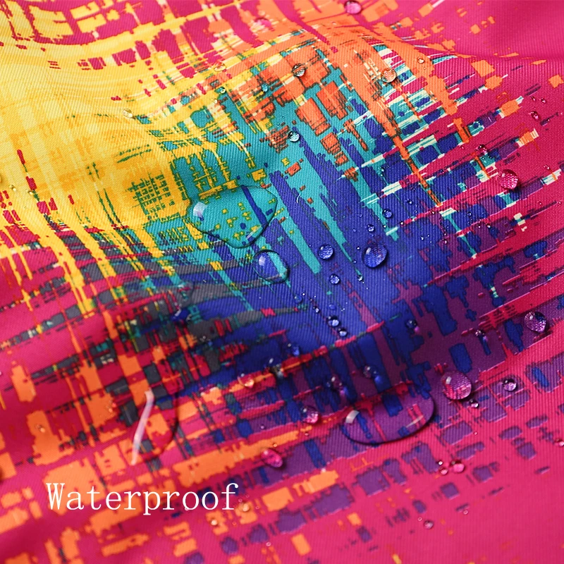 เครื่องตรวจจับสาวฤดูหนาวสกีกางเกง Windproof โดยรวมกางเกง Tracksuits สำหรับเด็กกันน้ำเด็กอุ่นเด็กหิมะสกีกางเกง