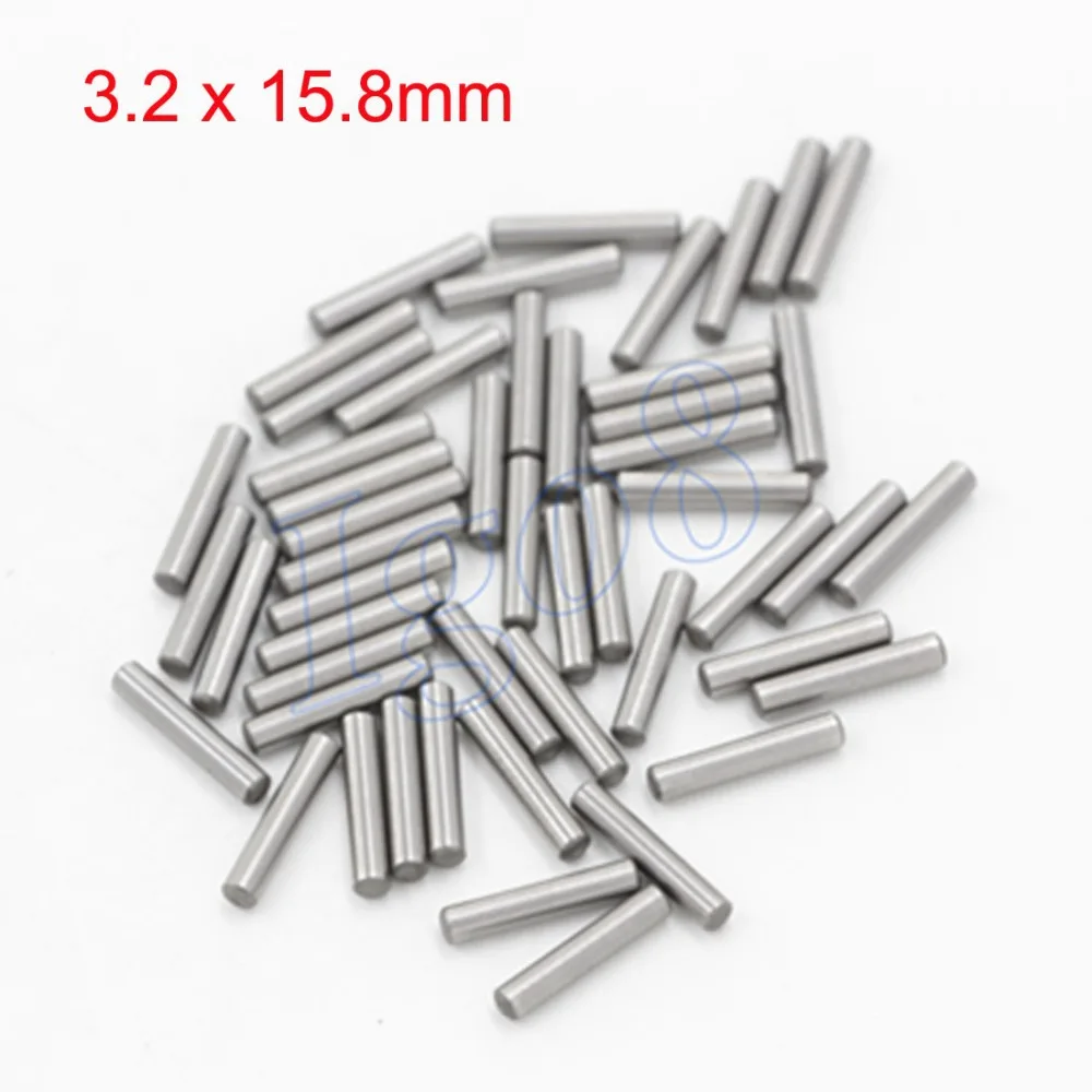 Steel 3.2mm x 15.8mm Dowel Pins 300pcs