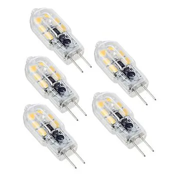 5 ピース/ロットミニ G4 LED ランプ 3 ワット AC/DC12V AC220V SMD2835 ランパーダ LED 電球 360 ビーム角交換ハロゲンライトシャンデリア