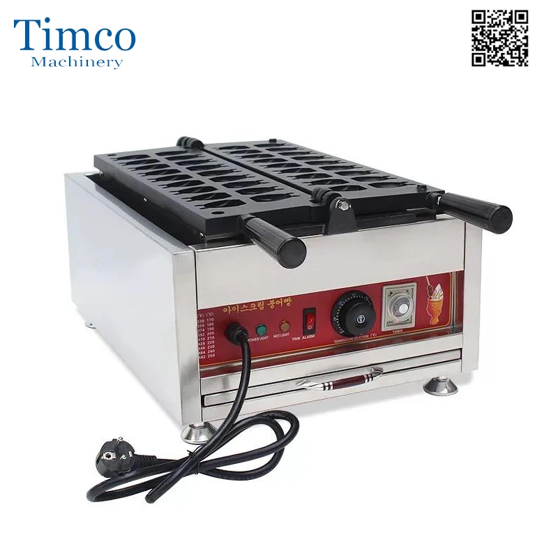 TIMCO Totoro Shaped Waffle Machine 110v 220v Custom Plate Waffle Maker Commercial Snack Cake Machine