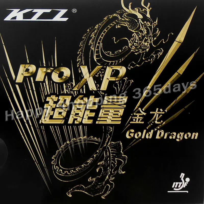 Original KTL Pro XP Gold Dragon pips-in table tennis pingpong rubber with sponge