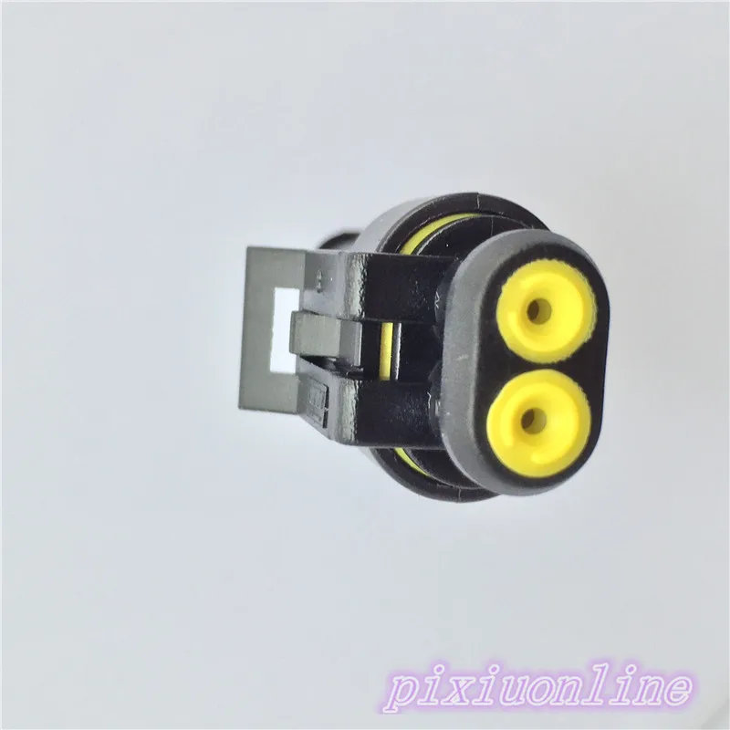 1Set 2Pin Retardancy Auto Connector Waterproof Wire Connector Plug Yl358Y Electrical Car Motorcycle Hid Drop Shippingi