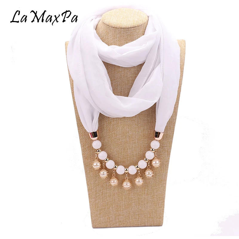 LaMaxPa Newest Women Liontin Hijab Women Pendant Jewelry Scarf Mujer Colgante Bufanda Frau Schal Femme Scarves Vrouwen Sjaals