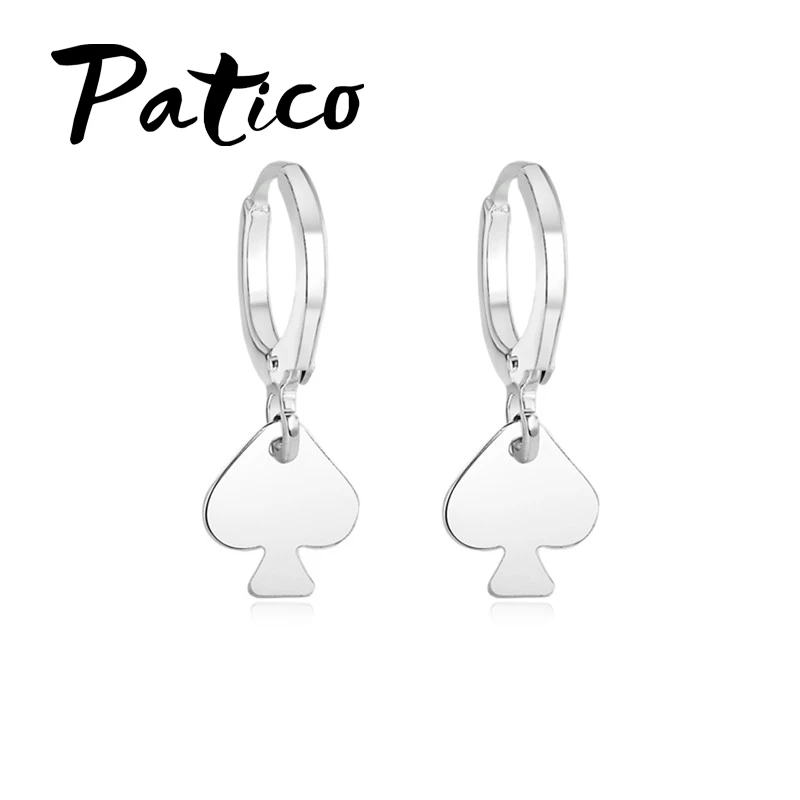 Pendientes Largos Jewelry Boucle Foreille Femme 925 Sterling Silver Color Cute Tree Drop Earrings For Women Girls Parure