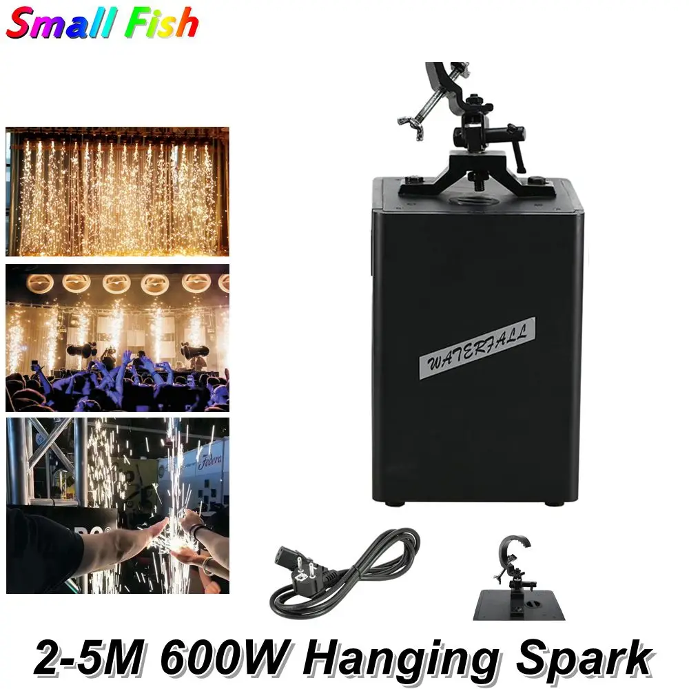 

Dj Equipment 600W Cold Spark Firework Machine DMX Controller Fountain Fireworks Wedding Machine Christmas Decorations For Home