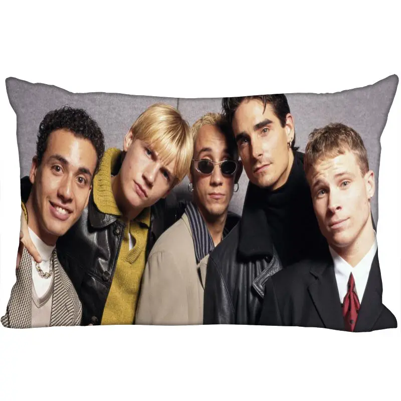 

Custom Backstreet Boys New Arrival Rectangle Pillowcases Zipper Custom Pillow Cover Wedding Decorative Christmas Gift