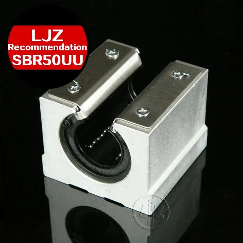 Linear motion ball slide units block bearings SBR50UU Bore size 50mm