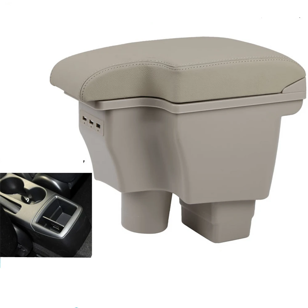 For  Mazda 2 skyactiv version cx3 CX-3 armrest box central Store content box with USB cx 3 armrests box cx3