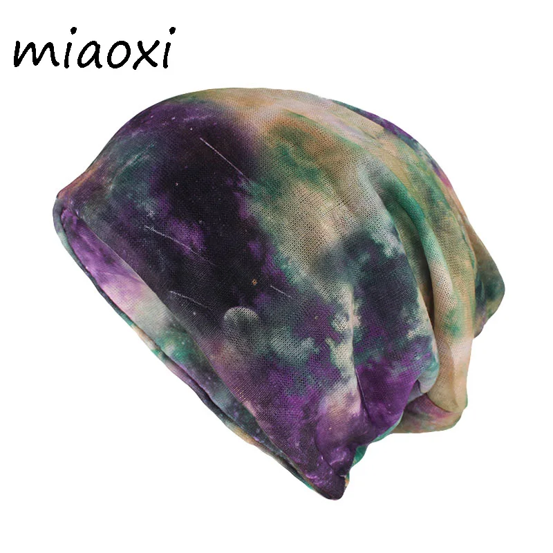 Miaoxi New Skye Women Fashion Hat Rayon Adult Lady Dance Hat Caps Double Autumn Warm Beanies Skullies For Girls Gorros Sale