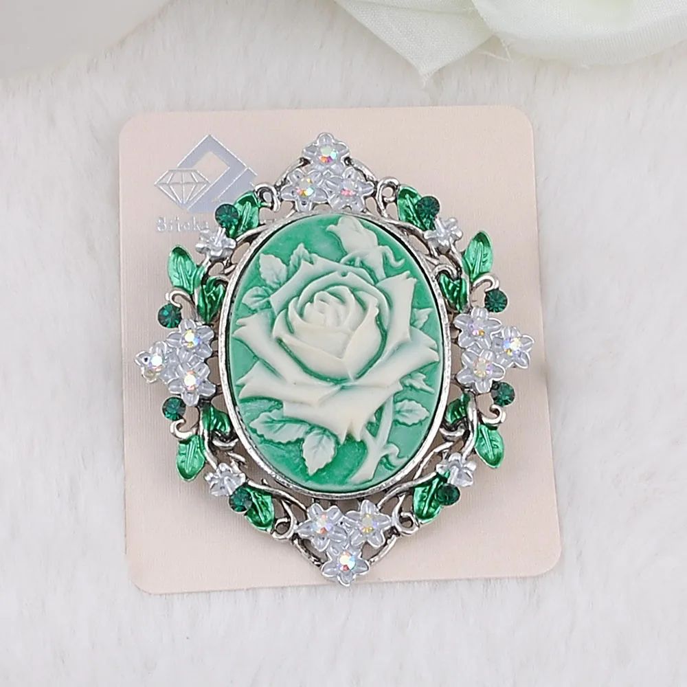 Brooches For Women Vintage Large Brand Fashion For Wedding Bouquets Flower Brooch Luxury Jewelry