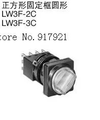 [ZOB] Square 90 degrees 2 LW3F-2C5 illuminated selector switches LW3F-3C6 idec Izumi 45 degrees 3 --10pcs/lot