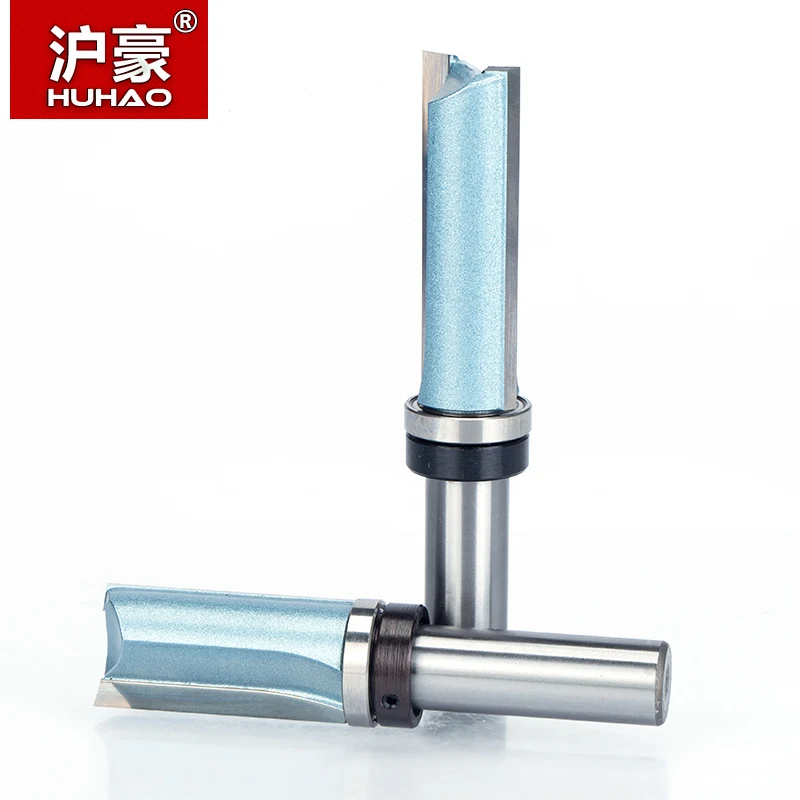 HUHAO 1pc Bearing Flush Trim Router Bit for wood 1/2\