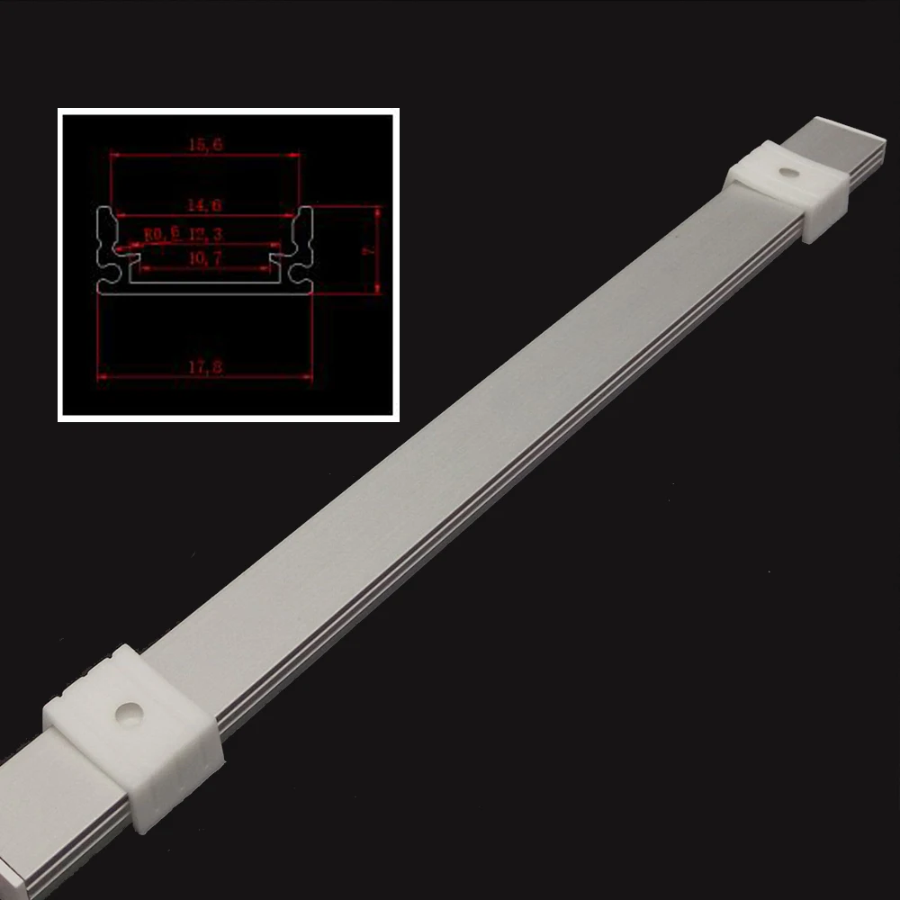 Imagem -03 - Luzes Gabinete Inovador 5730 Lâmpadas de Barra Led dc 12v Sensor Toque Interruptor Regulável Cozinha Noite Duro Promoção Casa Peças