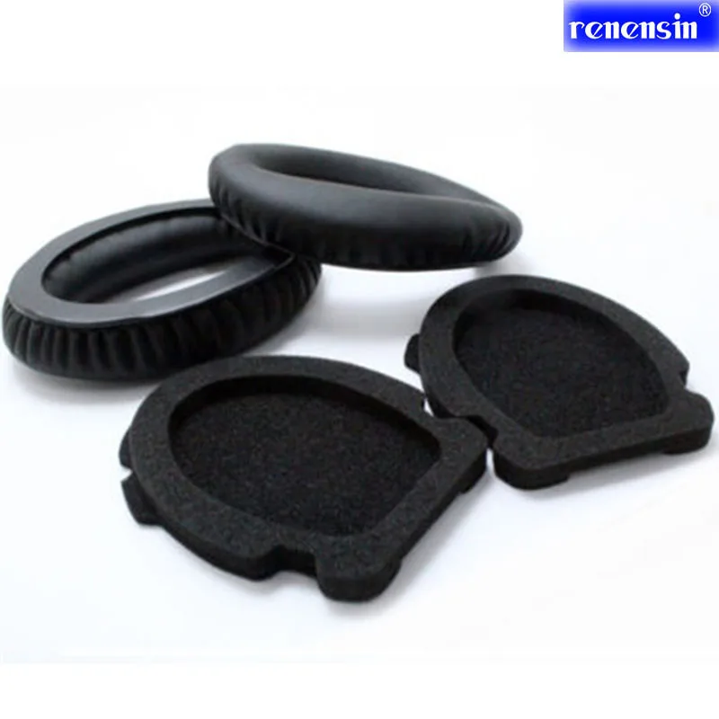 Renensinโฟมนุ่มเปลี่ยนหูฟังชุดหูฟังฝ้ายEar PadเบาะหูสำหรับBOSE Aviation Headset X A10 A20หูฟัง