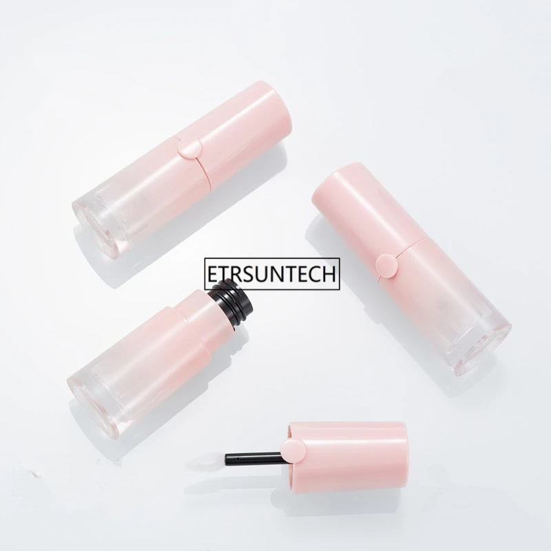 100pcs Gradient Pink Lip Gloss Tube Mini DIY Lip Balm Bottle Container Makeup Refillable Bottles Beauty Tool F3166