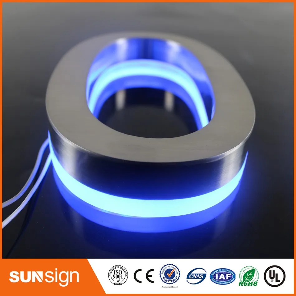 H25cmCustom Moderne Rvs Huisnummers