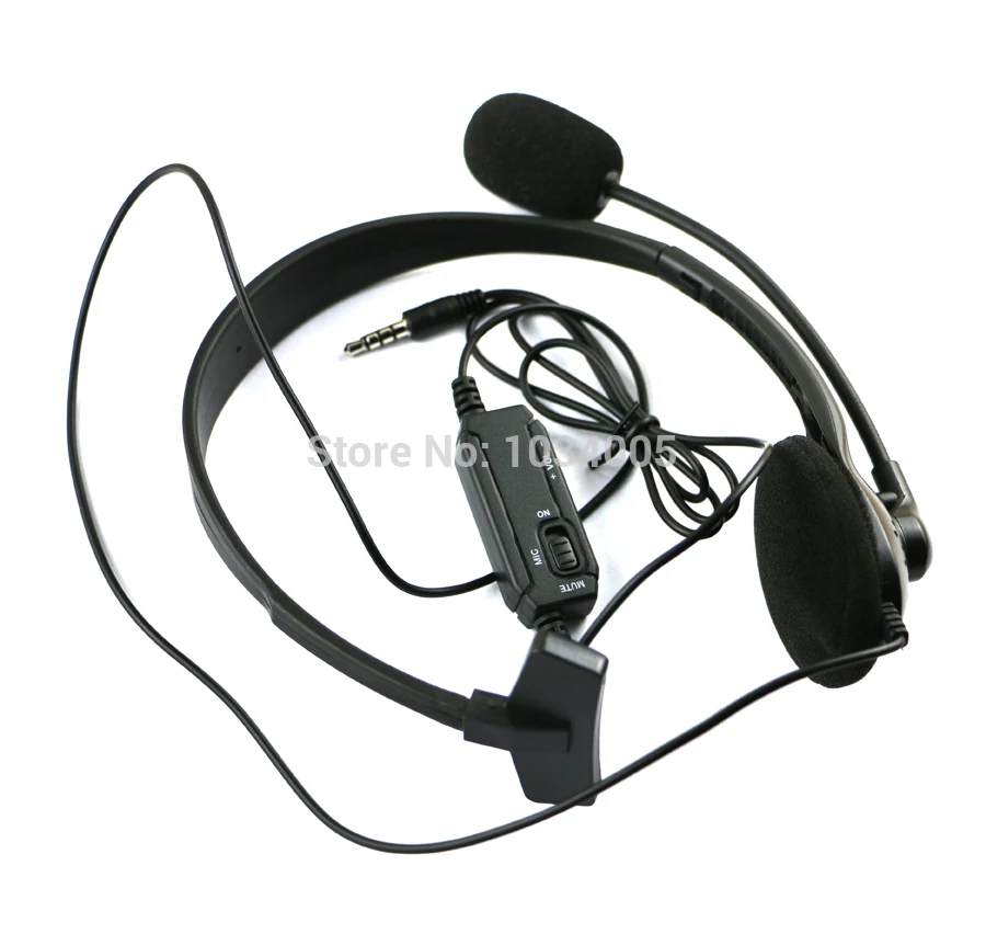 10 قطعة/الوحدة جديد لسماعة الرأس أحادية الجانب PS4 مع ميكروفون وميكروفون سماعة الألعاب