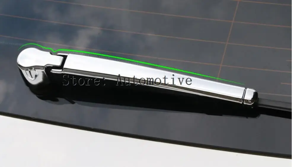 ABS Chrome Rear Window Wiper Blade Cover Trim For Mercedes Benz X205 GLC Class 200 260 2015 2016 Car Accessories