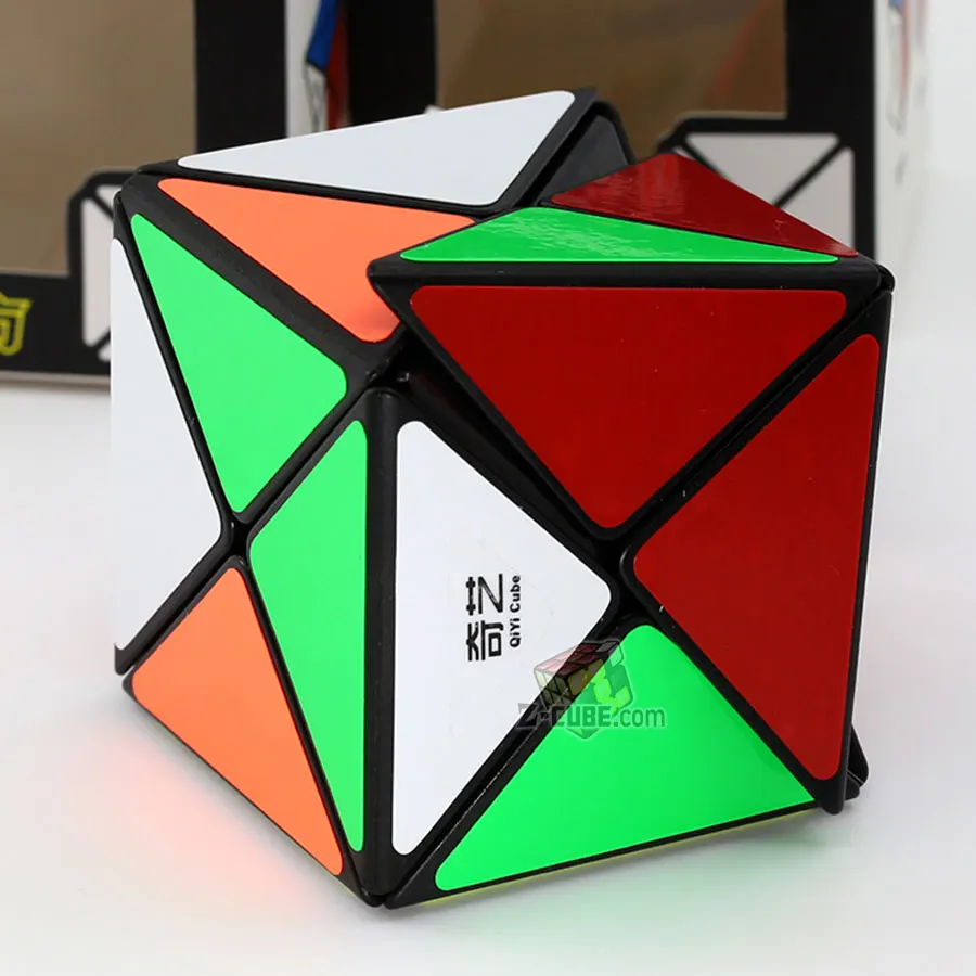 Magic Cube Puzzle QiYi 3x3 X Dino Cubo Mágico Special Shape Professional Wisdom Speed Cubing Player Educational Toys Game Gift