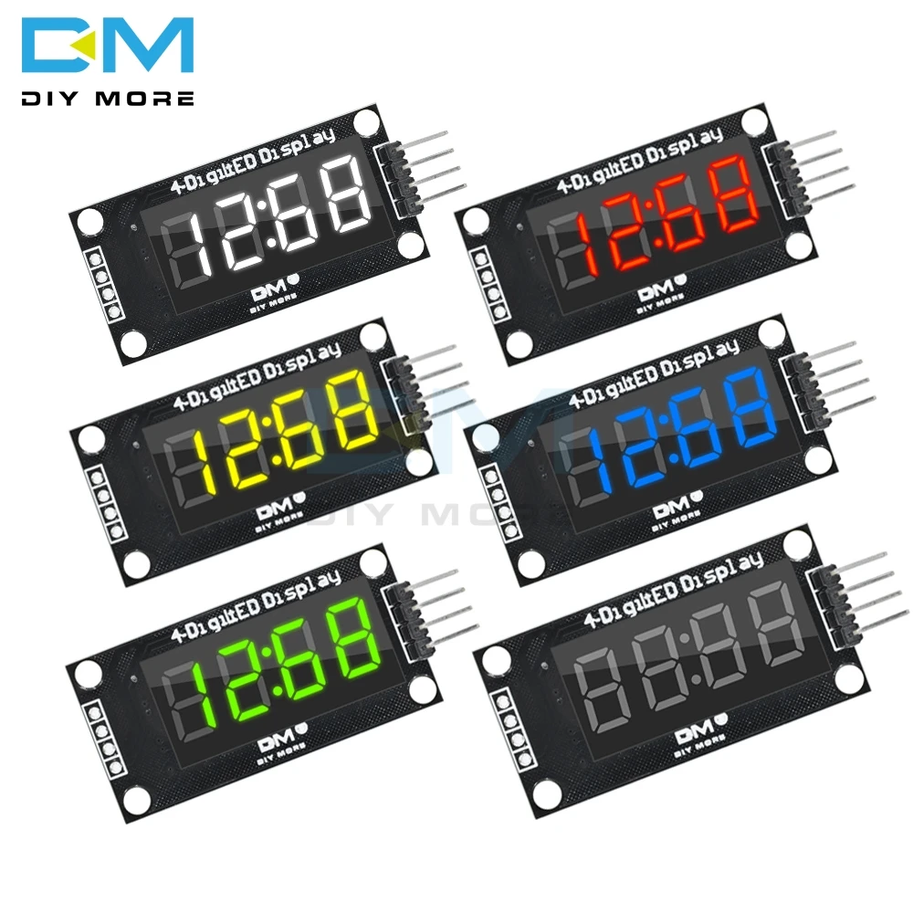 5PCS TM1637 4-Digit Digital LED 0.36\