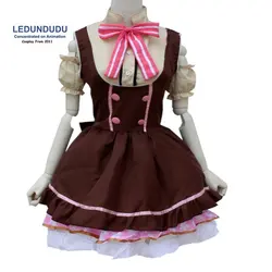 9 Members Love Live Tojo Nozomi Cosplay Costumes Yazawa Nico Sweet Candy Dress Lovelive! Rin Lolita Maki Nishikino Maid Dress