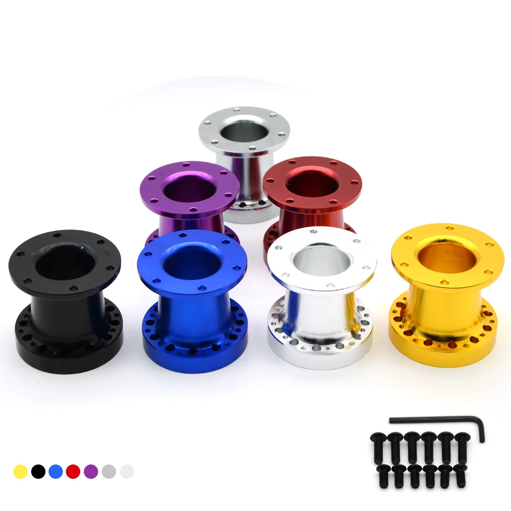 Universal Steering Wheel Hub Spacer 76MM Steering Wheel Hub Boss Kit Adapter Spacer