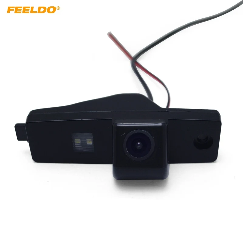 

FEELDO Special Car Unibody CCD Backup Rear View Camera For Toyota Highlander HD Reversing Park Camera #3029