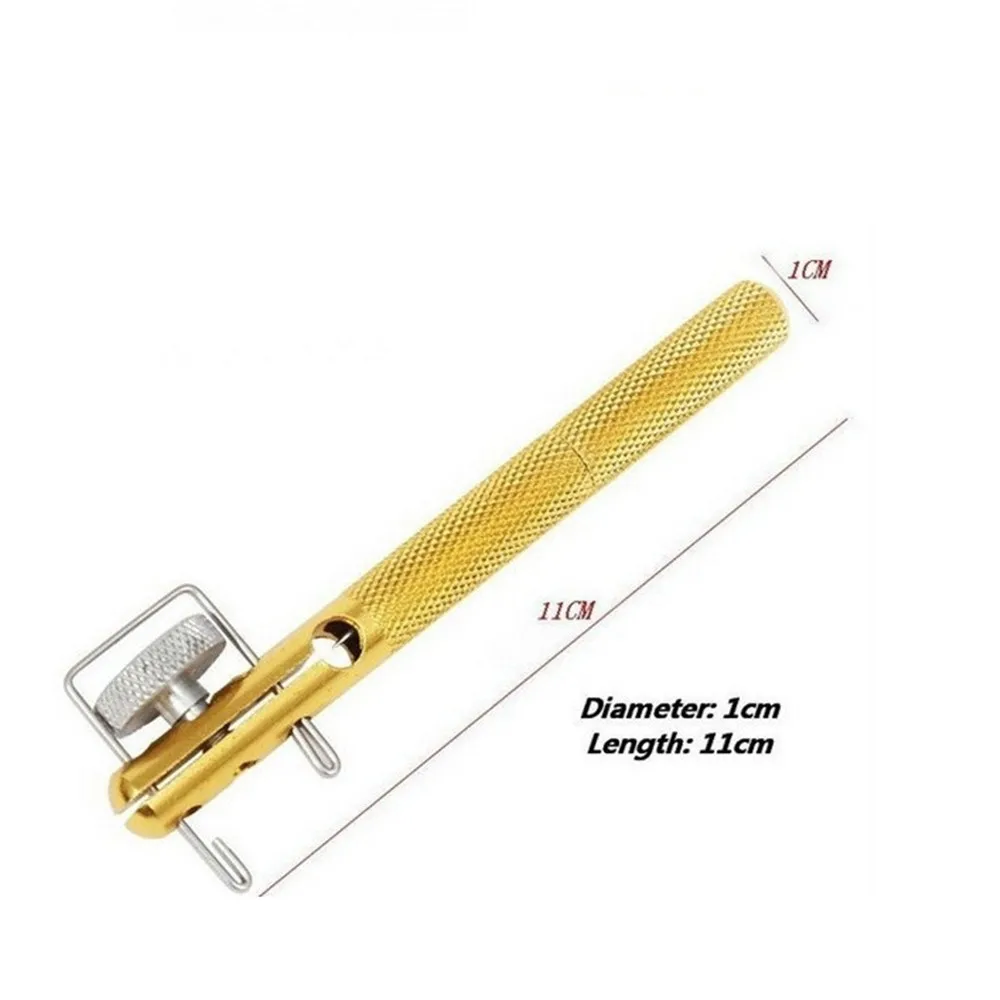 1pcs Full Metal Fishing Hook Knotting Tool &  Tie HookLoop Making Device & Hooks Decoupling Remover Carp Fishing Accessories