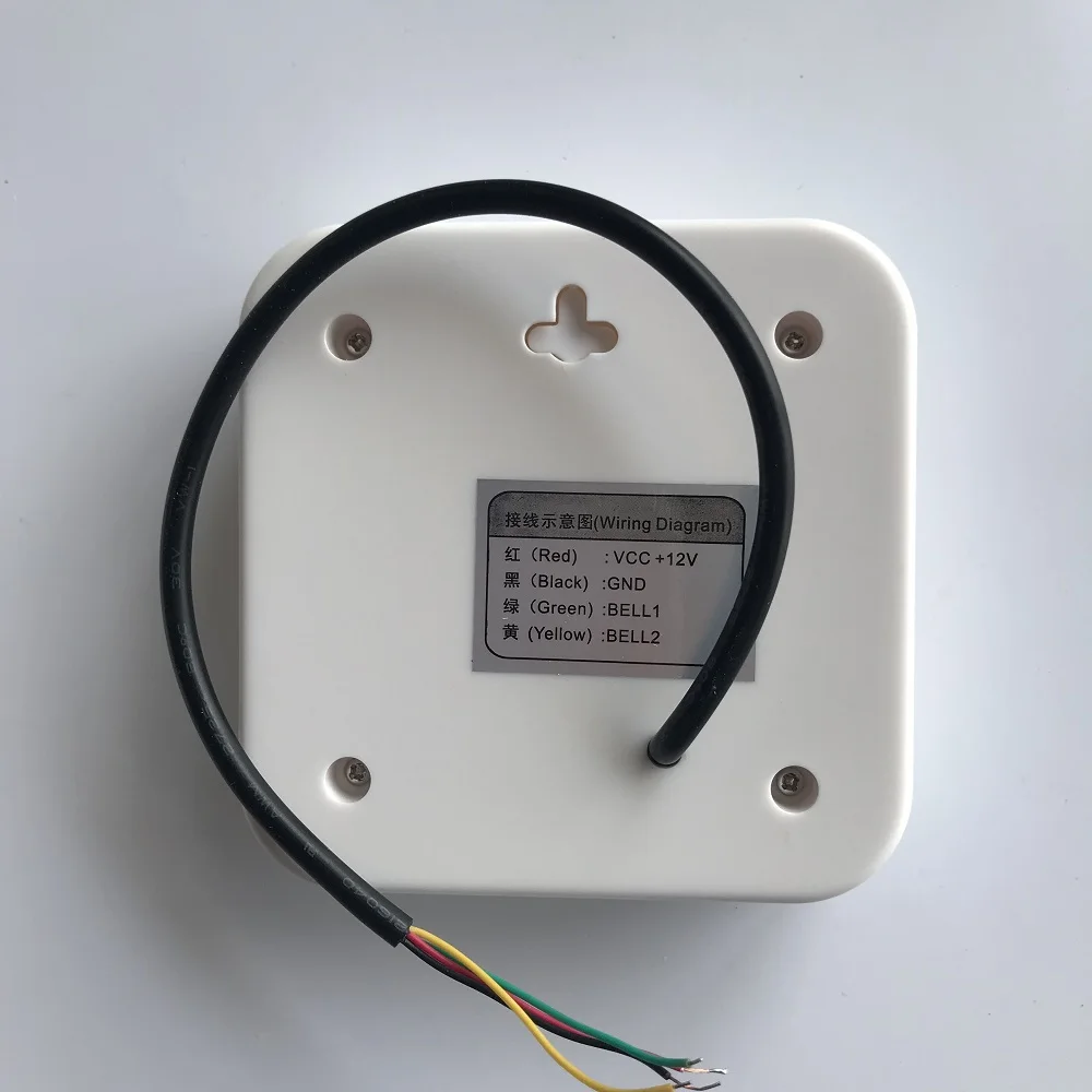 DC 12V  wire Doorbell    dingdong  doorbell ,connect NO and COM