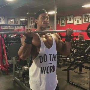 العلامة التجارية ملابس اللياقة البدنية كمال الأجسام المفرد دبابات أعلى الرجال قميص العضلات سترات ملابس رياضية قمم القطن سترينجر أفضل 10 سترات مبيعا The Warriors - No5