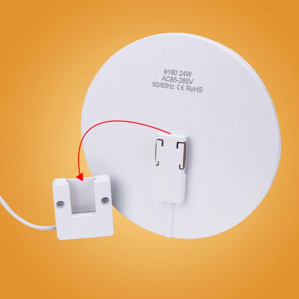 Lampa sufitowa LED nowoczesna 9w 13w 18w 24w 36w natynkowa oprawa oświetleniowa panelowa AC82-265V sypialnia kuchnia lampa do salonu