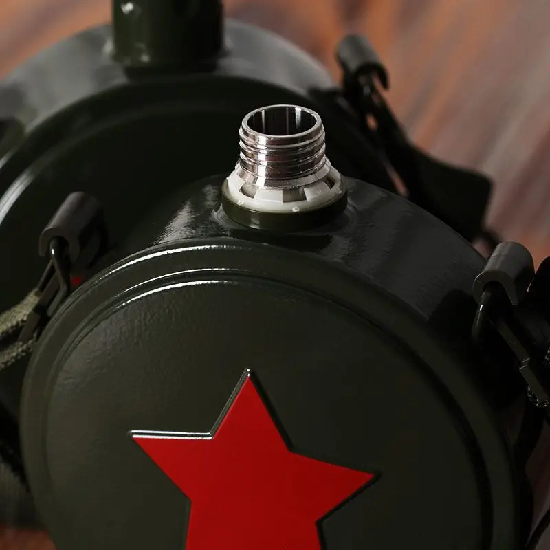 560/800ml Stainless Steel 304 Hip Flask Camouflage Military Kettle Sports Outdoor Army Flagon Camping Bicycle My Water Bottle