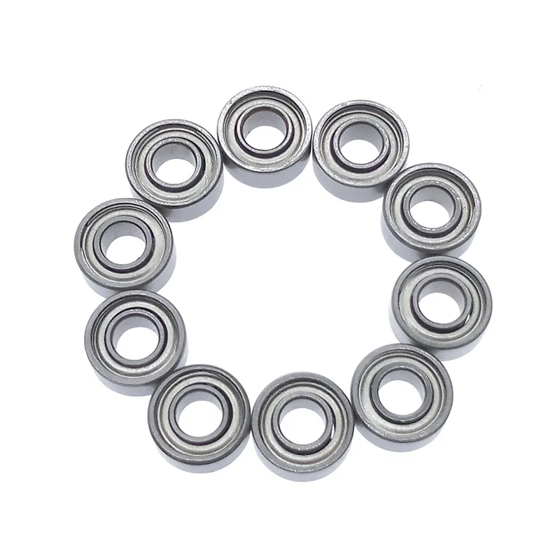 10pcs Miniature bearing 684ZZ 4*9*4 mm ball bearings motor quadcopter carbon steel for fidget spinner image 5
