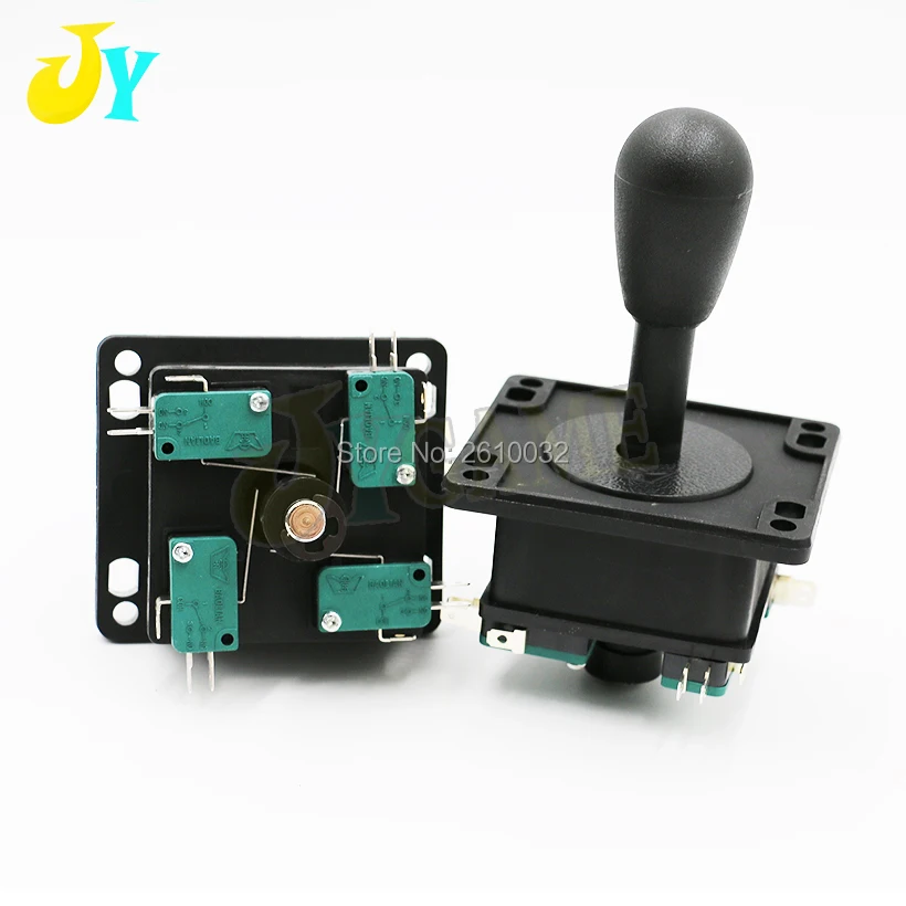 

1pcs Black HAPP Style Joystick Fighting Rocker Durable Arcade Joystick With 3Pin micro switch