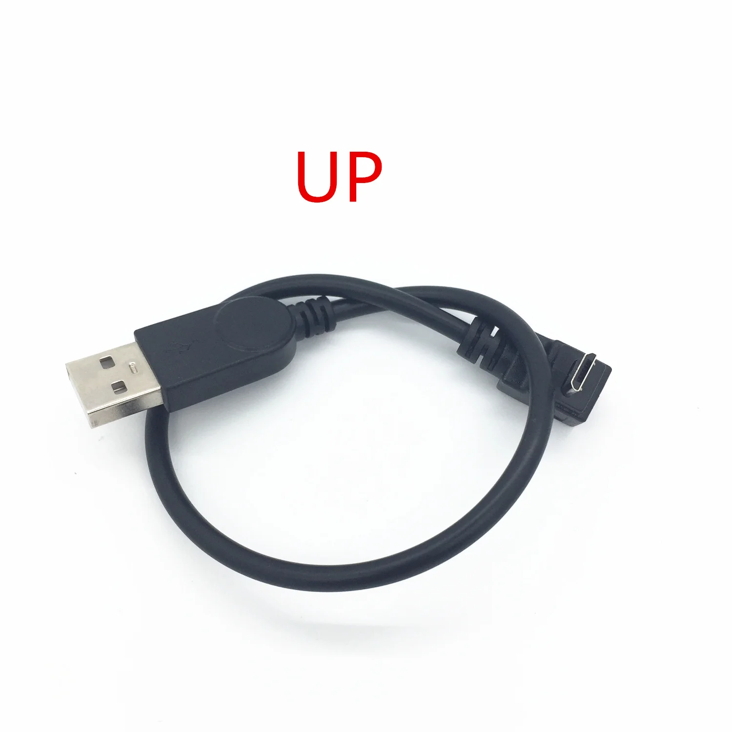 USB 2.0 A Male To Left Right 90 Degree Angle Micro 5 Pin Cable for Htc Samsung Huawei Xiaomi LG