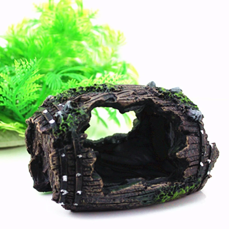 1PCS Harz Wein Barrel Aquarium Ornamente Dekorationen Künstliche Höhle Landschaftsbau Zubehör Für Aquarium Aquarium Hintergrund