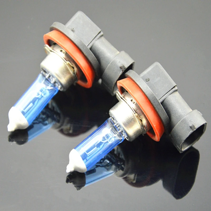 HOD Super Bright Halogen Bulbs H1 H3 H4 H7 H11 9005 HB3 9006 HB4 55W 100W 12V 6000K Car Headlight Fog Lights Driving Lamp White