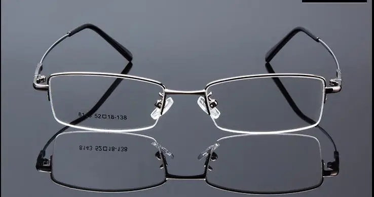 Classic metal Finished myopia glasses men women Nearsighted Glasses prescription glasses degree -0.50 to -6.00