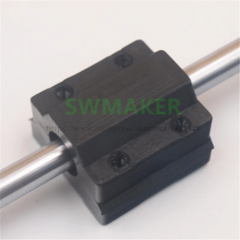 solid polymer lm8uu bearing 8mm RJMP-01-08 Linear Motion Bearing pillow block for CNC